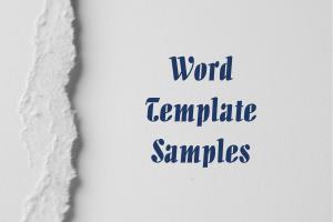 Portfolio for Create a custom Microsoft Word template